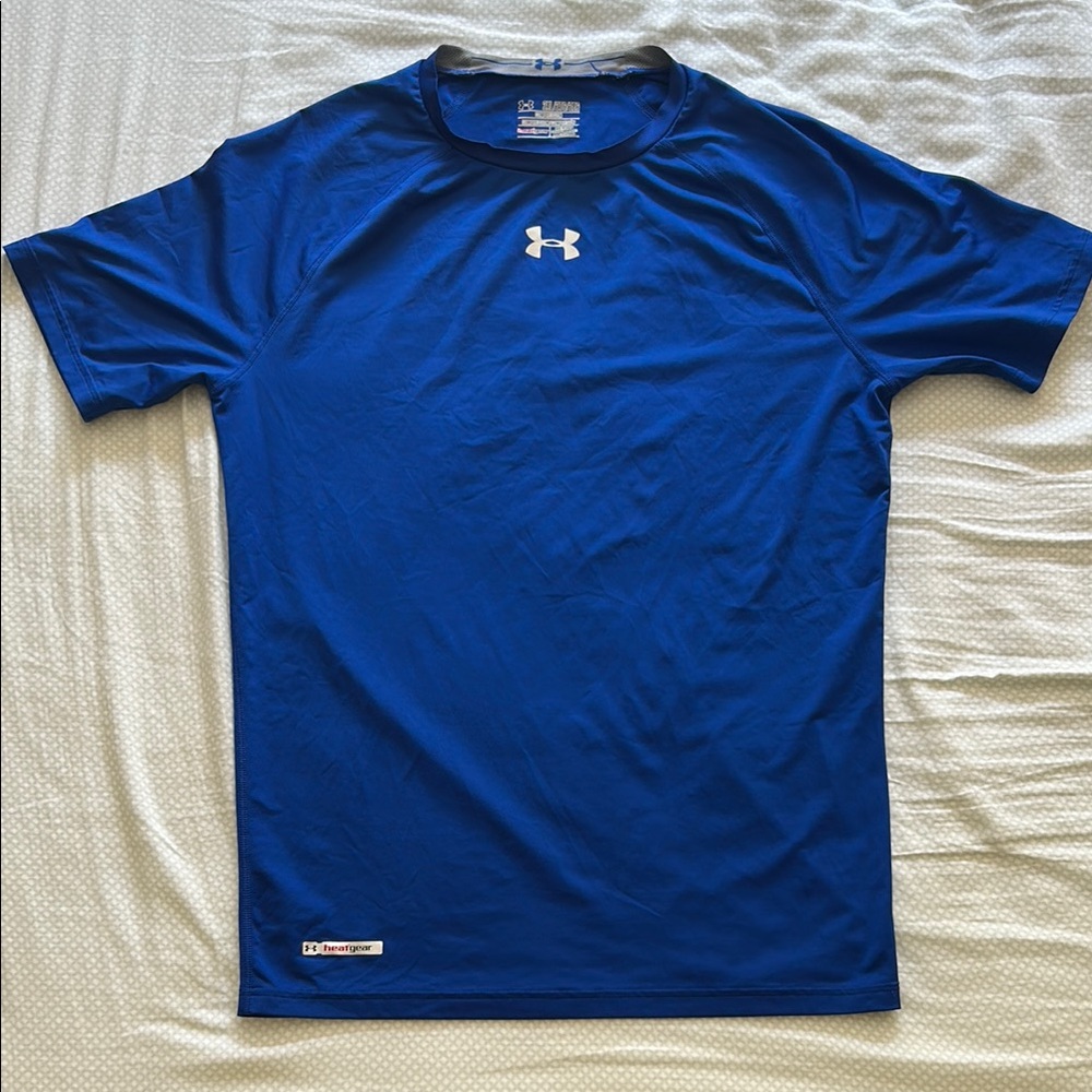Under Armour Men's Short Sleeve Tee in Vibrant Blue
